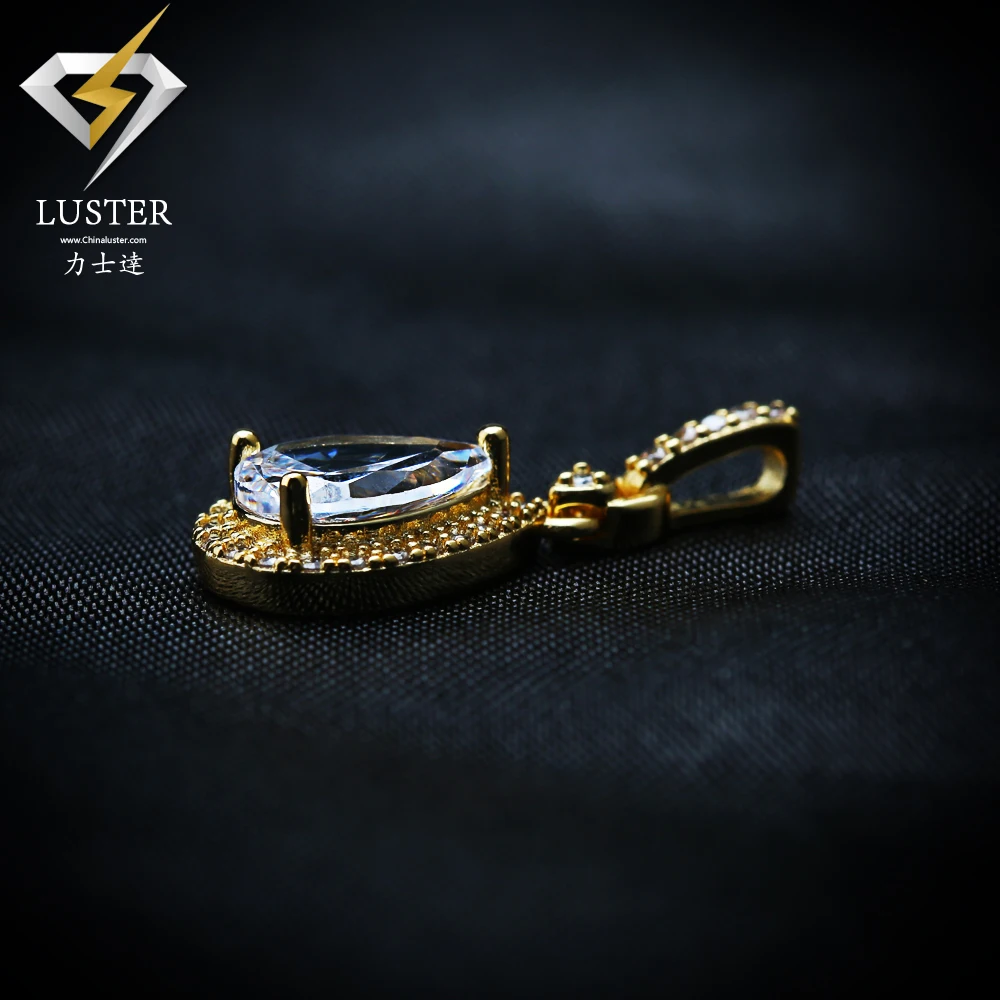 Water drop cubic zirconia  pendant (5)