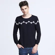 2016 Autumn New Arrival Men’s Sweaters Pullovers For Male O-neck Pullover Patchwork Sweater Woollen 30% Outerwear Man Chothes