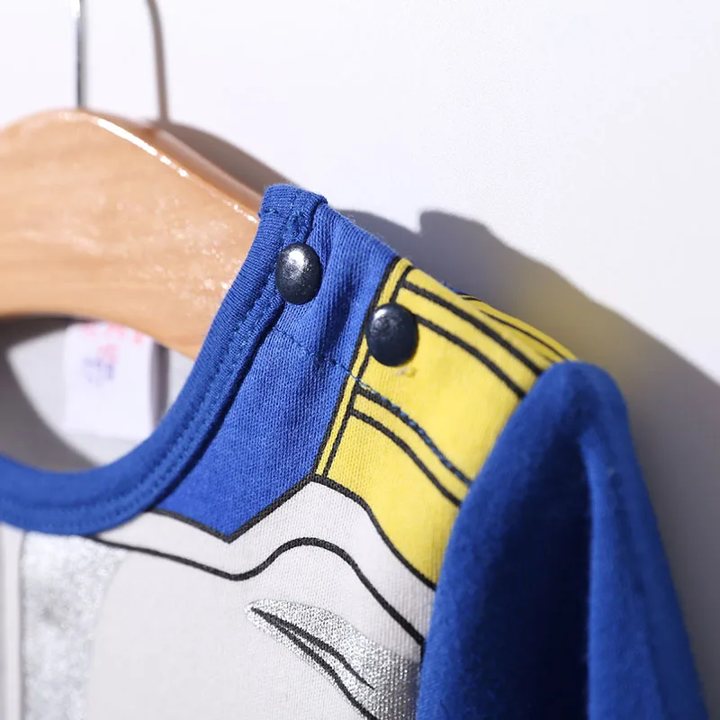 Najtaniej YiErYing wysokiej jakości odzież dla niemowląt Baby Cartoon pajacyki Dragon Ball Style kombinezony dziecięce z długim rękawem Baby Boy Girl Clothes