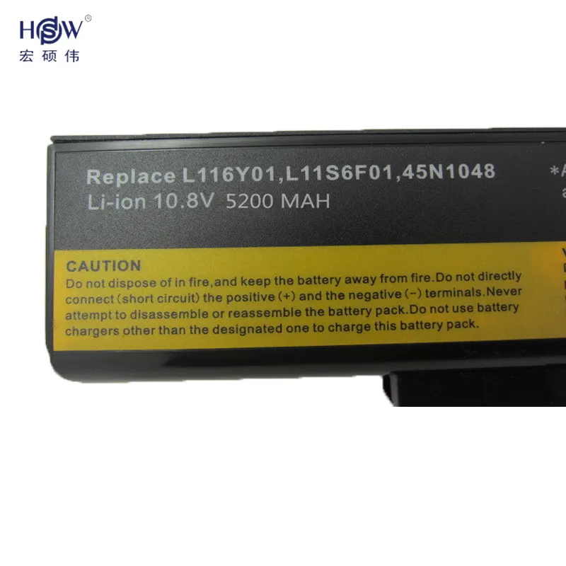 HSW новый ноутбук Батарея для lenovo IdeaPad G480 G485 G580 G380 G385 Z380 Z385 Z480 Z485 Z580 Z585 L11S6Y01 L11L6Y01