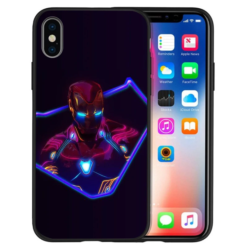 Marvel Avengers Heroes Deadpool Spider-Man Etui For Samsung Galaxy s9 case S6 S7 S8 S10 Lite J3 J5 J7 2017 J4 J6 J8 Plus Coque