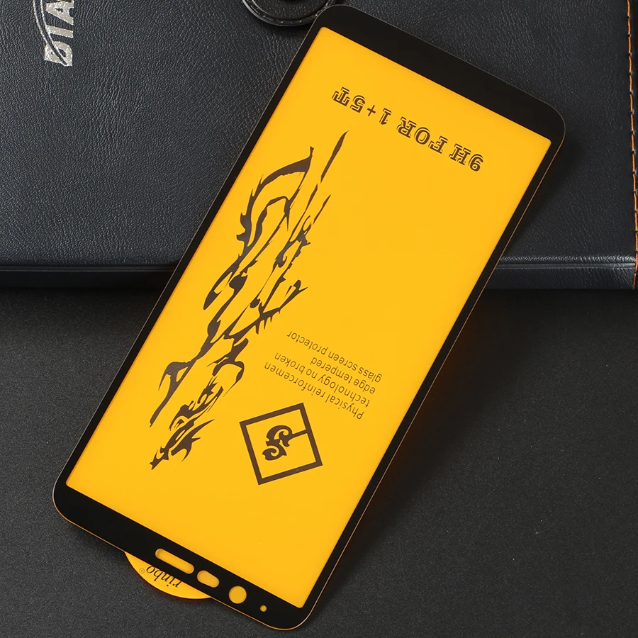 Jappinen НОВЫЙ 6D Полный Клей закаленное стекло для Oneplus 5 T полное покрытие протектор