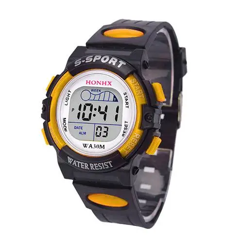 

2019 Women's Square Digital Display Wristwatch Casual Waterproof Sports Wrist Watch