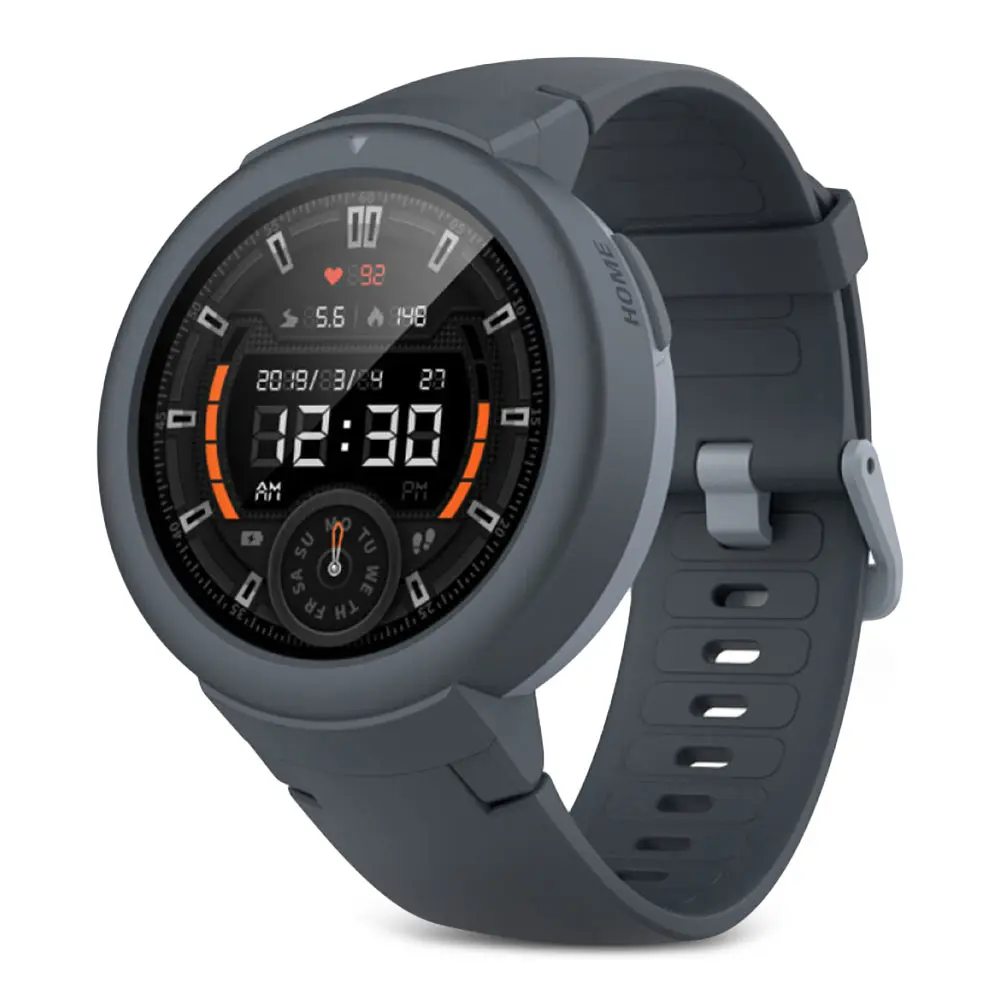 Оригинальные Смарт-часы AMAZFIT Verge Lite, AMOLED экран, Bluetooth 5,0, IP68, водонепроницаемые, 20 дней работы от батареи для iOS Android