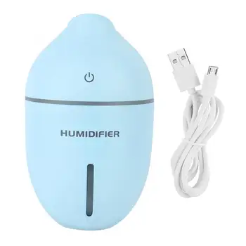 

Mini USB Air Humidifier 300ml Household Ultrasonic Air Humidifier Oil Diffuser with Colorful Atmosphere Lamp Humidificadores