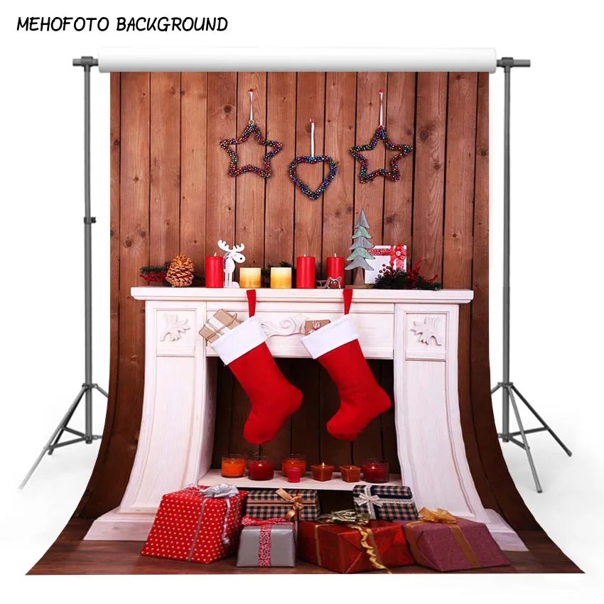 

MEHOFOTO 5X7FT Christmas Photography Backdrops Children Photo Props Photo Background Studio ST-693