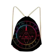 3D Мода Аниме Мультфильм Пользовательские Mochilas Escolar обуви карман шнурок сумка шоппер мальчики девочки школьный Чехол Детская сумка