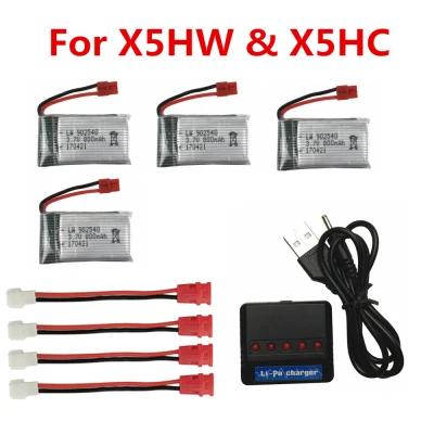 3,7 V 800 мА/ч, 25C Батарея для SYMA X5 X5C X5S X5SW X5HW X5HC X5UC X5UW для радиоуправляемого дрона квадрокоптера запасные Бетти Запчасти 3,7 v 902540#4 - Цвет: Синий