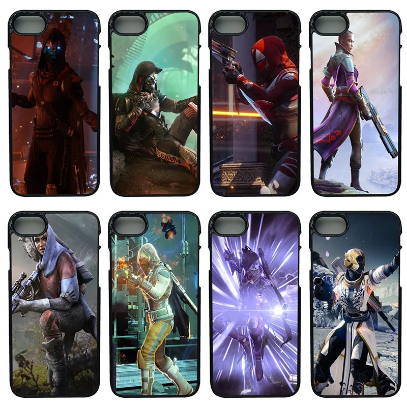 Fashion Game Destiny Titan Cell Phone Cases Hard Plastic Cover for iphone 8 7 6 6S PLUS X 5S 5C 5 SE 4 4S iPod Touch Shell |