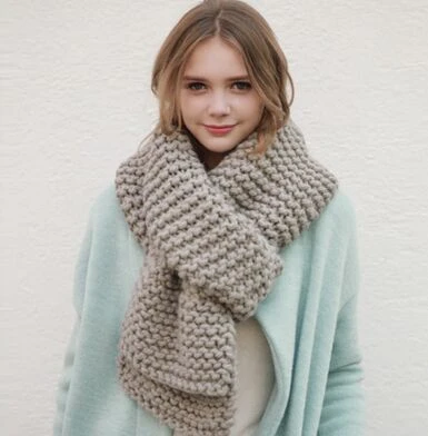 Nuevo 2018 de las mujeres la moda bufanda de los hombres espesar lana hecho a mano bufanda de invierno de de cuello cálido Color sólido bufandas de lana S54|fashion scarf|scarf