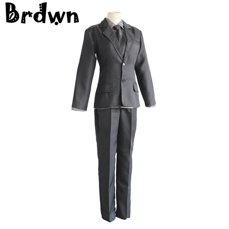 Brdwn Fate stay night женский косплей костюм Школьная форма(рубашка+ юбка/брюки+ галстук-бабочка+ бант/пальто