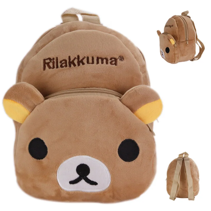 New Kawaii Rilakkuma Bag Rilakkuma Backpack Plush Lovely Backpack Baby