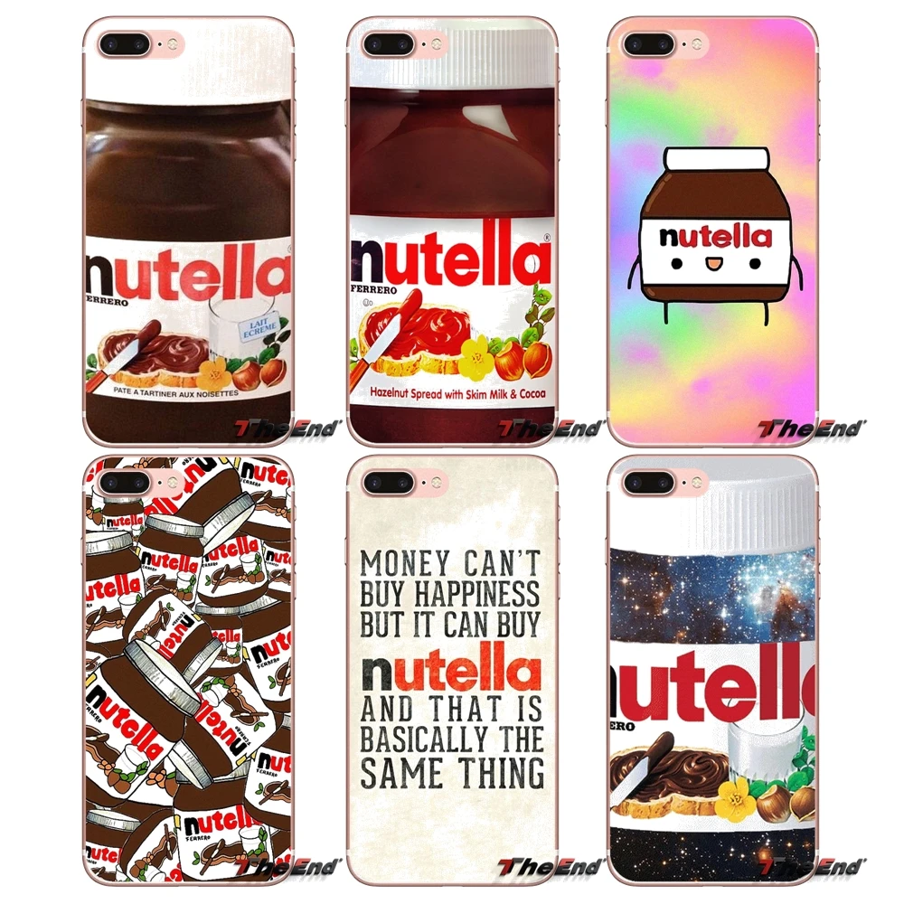 Шоколад Tumblr Nutella бутылка чехол с принтом &quotколлаж&quot для Samsung Galaxy J1 J2 J3 J5 J7 A3 A5 A7 2015