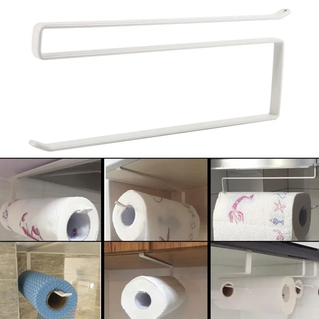 Roll Berdiri Di Bawah Kabinet Dapur Toilet Pemegang Kertas Rak Roll Berdiri Di Bawah Kabinet Dapur Toilet Pemegang Kertas Rak Handuk Menggantung Stainless Logam
