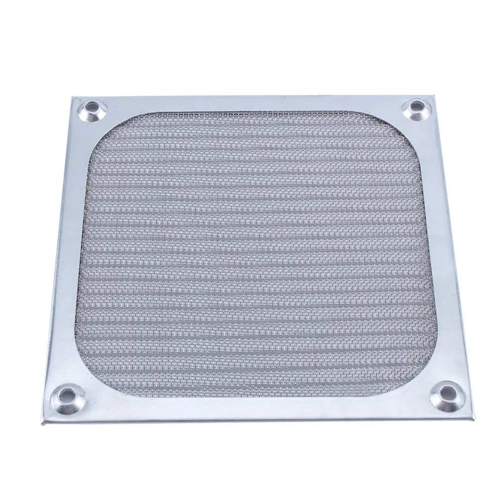 120mm Fan Aluminum Dustproof Cover Dust Filter for PC Cooling Chassis
