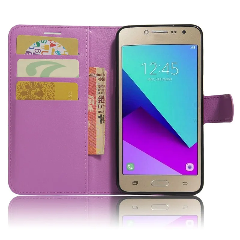 Wallet Case For Samsung Galaxy J2 Prime Covers SM-G532F G532F G532 Leather (9)