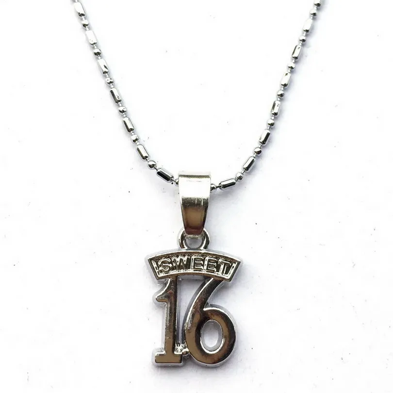 Sweet 16 Necklace 16th Birthday Jewellery Gifts For Her Teenager