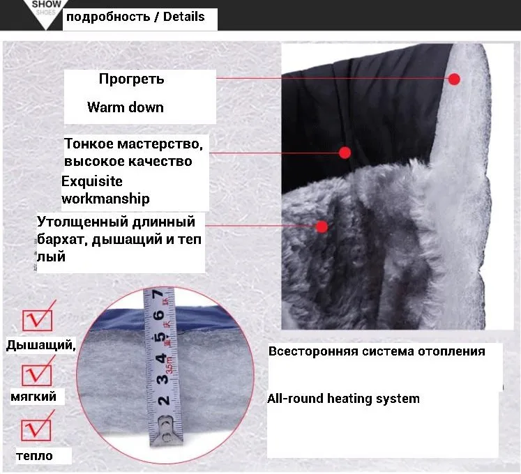 CDAXILAN/Новое поступление, зимние сапоги женские сапоги выше колена из натуральной кожи теплые плюшевые сапоги на молнии, туфли на Средних Каблуках