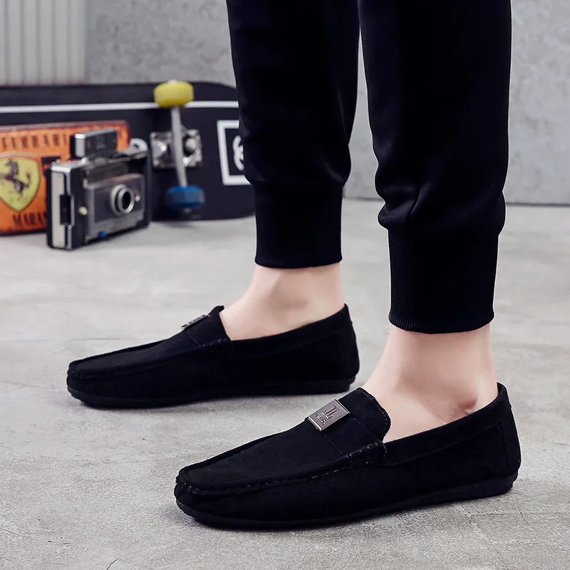 Moccasins Men Spring Slip On Flats Casual Mens Loafers Suede Breathable Red Shoes Summer Comfortable Men Soft Leather Shoes Moccasins Men Spring Slip On Flats Casual Mens Loafers Suede Breathable Red Shoes Summer Comfortable Men Soft Leather Shoes
