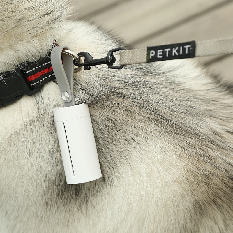 PETKITPortablePetDogWastePoopBagdispenserpetdogpuppypooperscoopercleandegradablebagswasterecogecacasdeperro