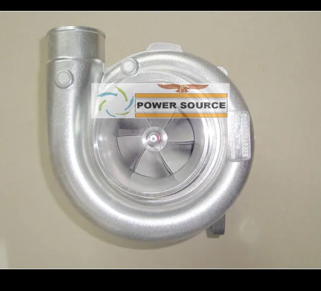 Turbo Turbine oil cooled Turbocharger T76 T4 Turbine AR .68 Comp AR 0.80 800HP-900HP Turbo charger - (6)