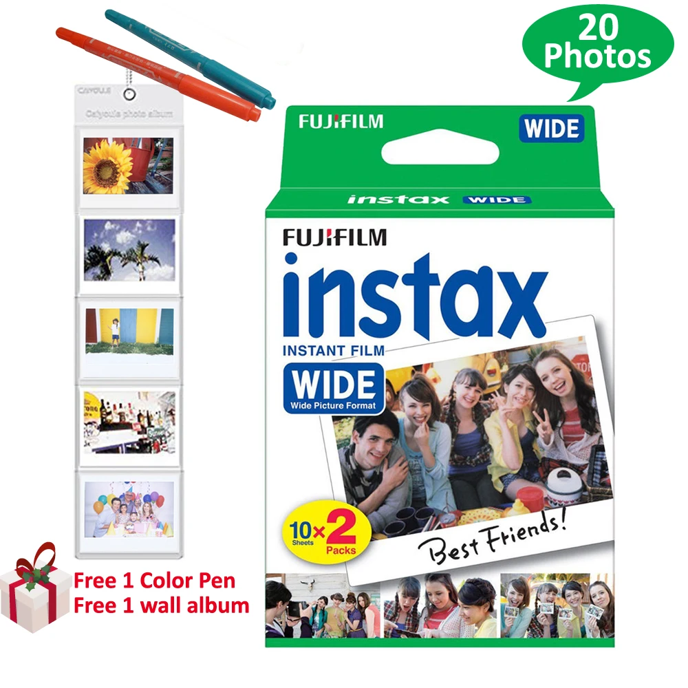 Buy 100 Genuine Fujifilm Instax Wide Film 20 Sheets