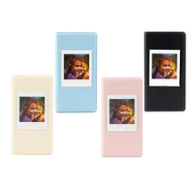 64 Bolsos Mini Caso De Armazenamento para Instax Instant Photo Album Imagem Praça SQ10 SP3 Korea instax mini álbum