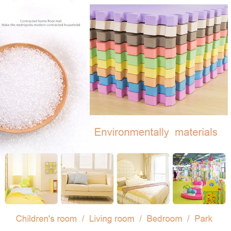 16pcs 30*30cm Baby EVA Foam Puzzle Play Mat /kids Rugs Toys Carpet for Childrens Baby Exercise Floor Tiles