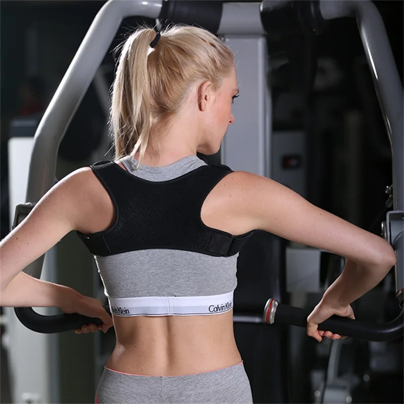 

Upper Back Brace Support Belt Adjustable Back Posture Corrector Clavicle Spine Back Shoulder Lumbar Posture Correction