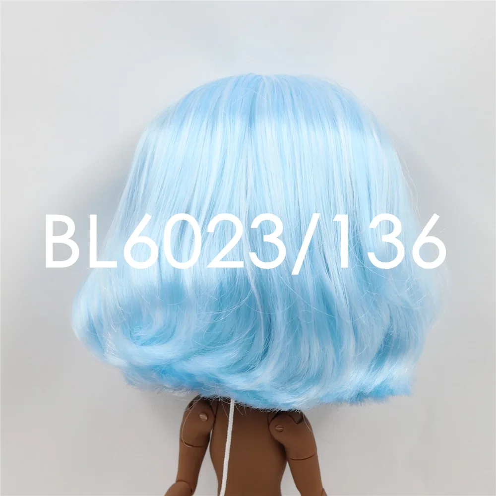 Neo Blythe Muñeca de pelo azul con cúpula de cuero cabelludo Takara RBL 1