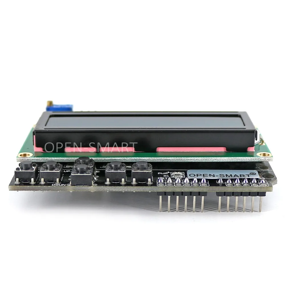 Плата расширения ЖК дисплея для Arduino дисплей 1602 с клавиатурой 1602|board for arduino|board