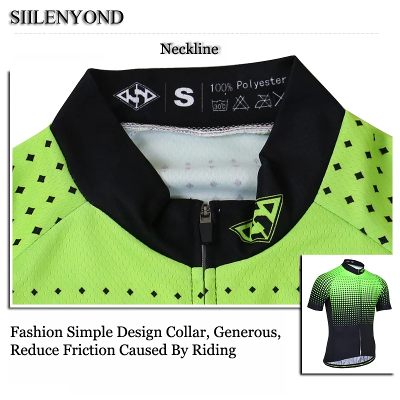 SIILENYOND Новинка велосипедная профессиональная Велоспорт Джерси Ropa Ciclismo MTB одежда