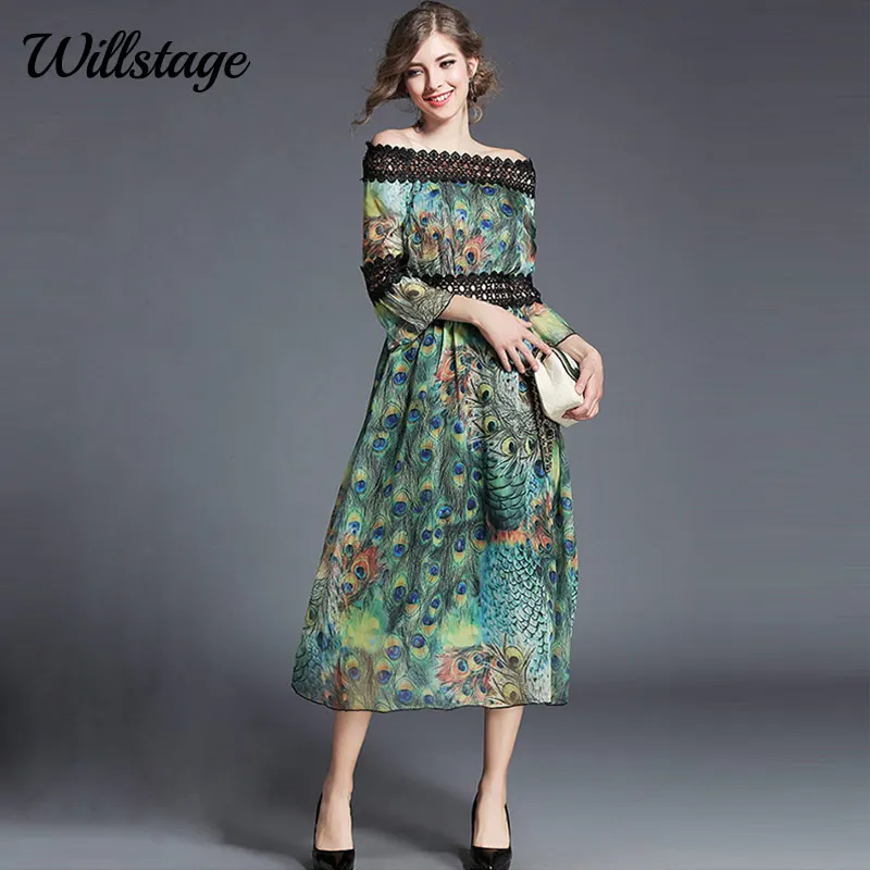 Willstage осеннее кружевное женское платье-рубашка с длинным рукавом для работы, повседневное тонкое модное ТРАПЕЦИЕВИДНОЕ тонкое винтажное элегантное платье Vestidos