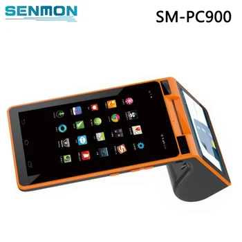 Billige 7 Zoll Mini Drahtlose Bluetooth Thermische Drucker Für Android System WIFI GPRS Bluetooth Empfang Drucker Kostenloser Mit SDK