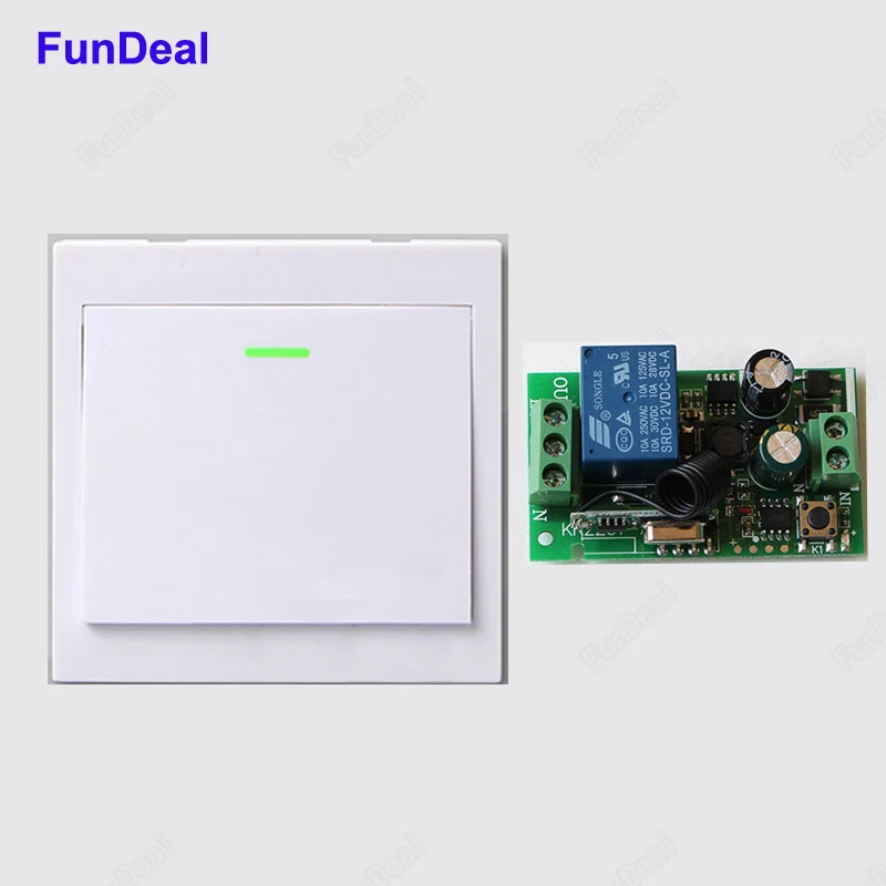 

Wireless Remote Control Switch AC 110V 220V Receiver 86 Wall Panel Remote Transmitter Hall Bedroom Ceiling Lights Wall Lamps TX