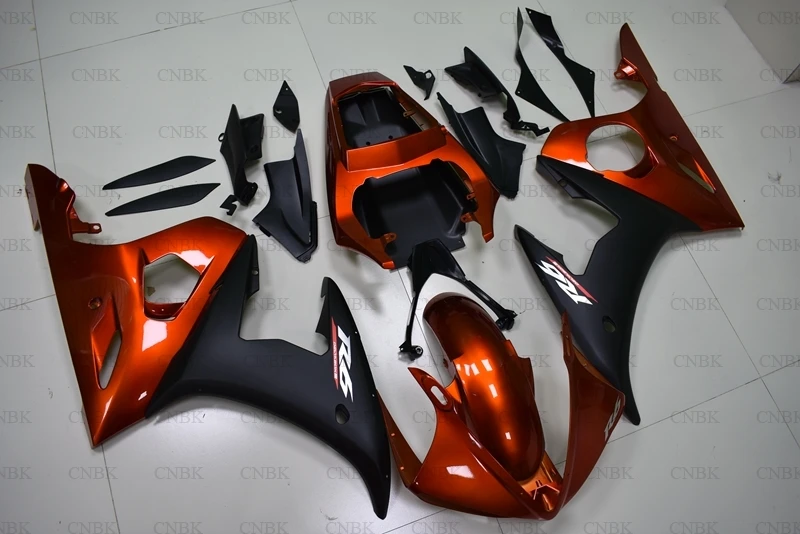 Для YAMAHA YZFR6 2003-2005 корпус Наборы YZF600 R6 03 04 оранжевый ...