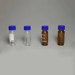 100 шт./лот 1,5 ml/2 мл закручивающиеся жидкостной хроматографии стеклянная бутылка для образцов ВЭЖХ автодозатор флаконы со свободным объемом