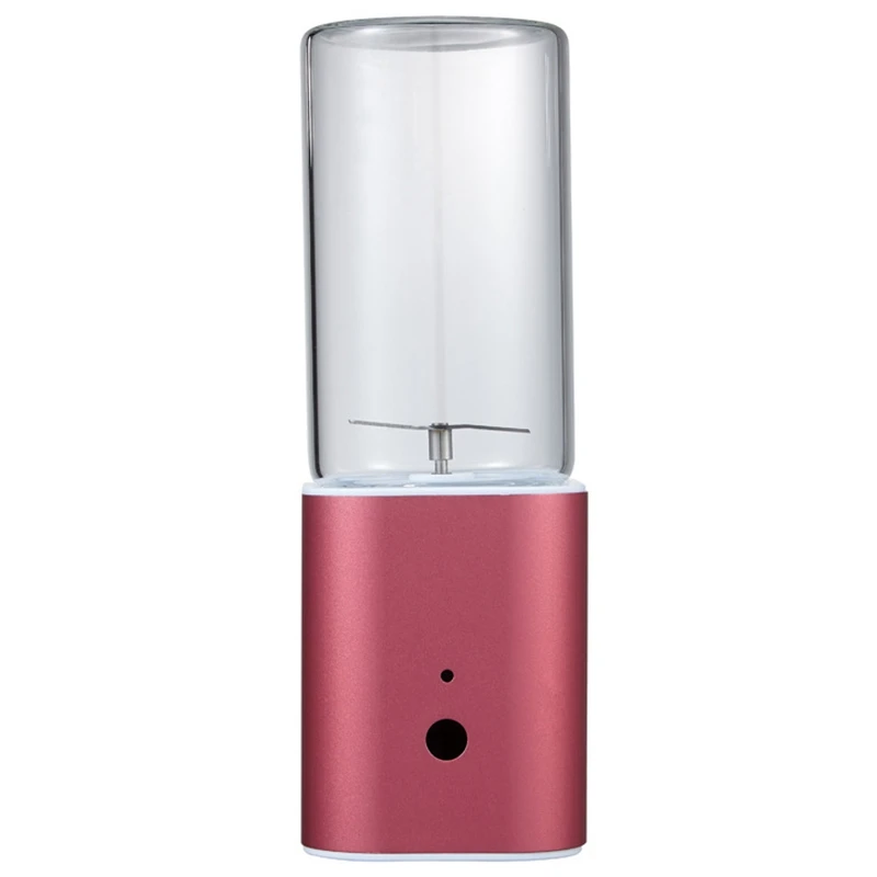 Портативный Соковыжималка Блендер, путешествия персональный Usb миксер сок чашка с обновленным 2 лезвиями и более мощным мотором