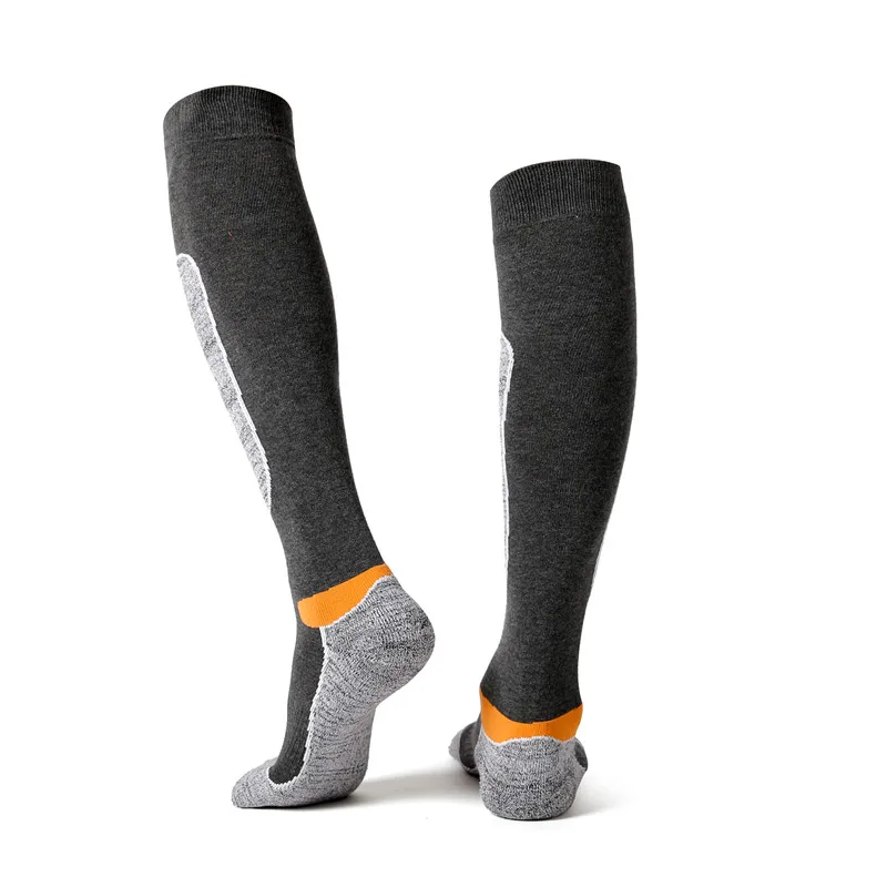 Зимние мужские и женские лыжный носок, дышащие носки для велоспорта, плотные носки для альпинизма, походов, спортивные носки, теплые термо-носки