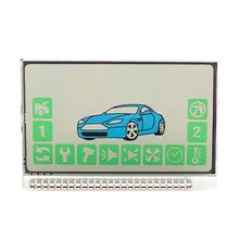 Display lcd para Starline versão russa A92 A92 lcd dois sentidos remoto do sistema de alarme de carro
