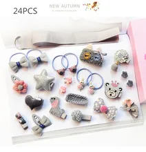 10pcs/set Children Cute Cartoon bowknot Star Hair Clips Headdress Girls Hair Accessories Headwear Kids Hairpins With Gift Box 10pcs/set Children Cute Cartoon bowknot Star Hair Clips Headdress Girls Hair Accessories Headwear Kids Hairpins With Gift Box