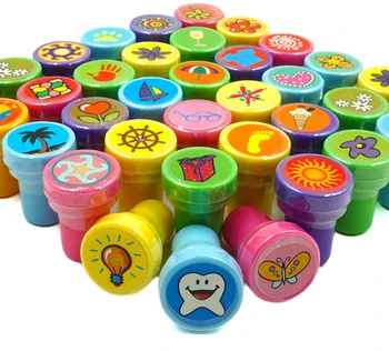 

10PCS Self-ink Stamps Kids Birthday Party Favors for Birthday Giveaways Gift Toys Boy Girl Christmas Goodie Bag Pinata Fillers
