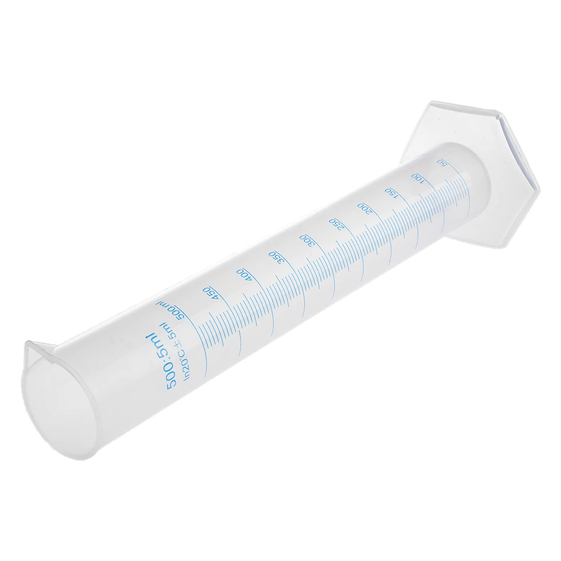 

500 ml Plastic Transparent graduated tube.
