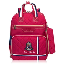 Nuevo 2017 Del Amortiguador de Aire de La Escuela de Moda Mochila mochilas escolares Para Los Niños/de la muchacha Impermeable Mochila Niños del bolso de Escuela del Niño