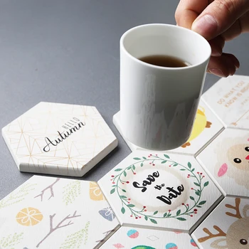 

Creative Diatomaceous Soil Cup Pad Mat Absorbent Pad Insulation Mat Heat Pad Diatom Pads Roaster