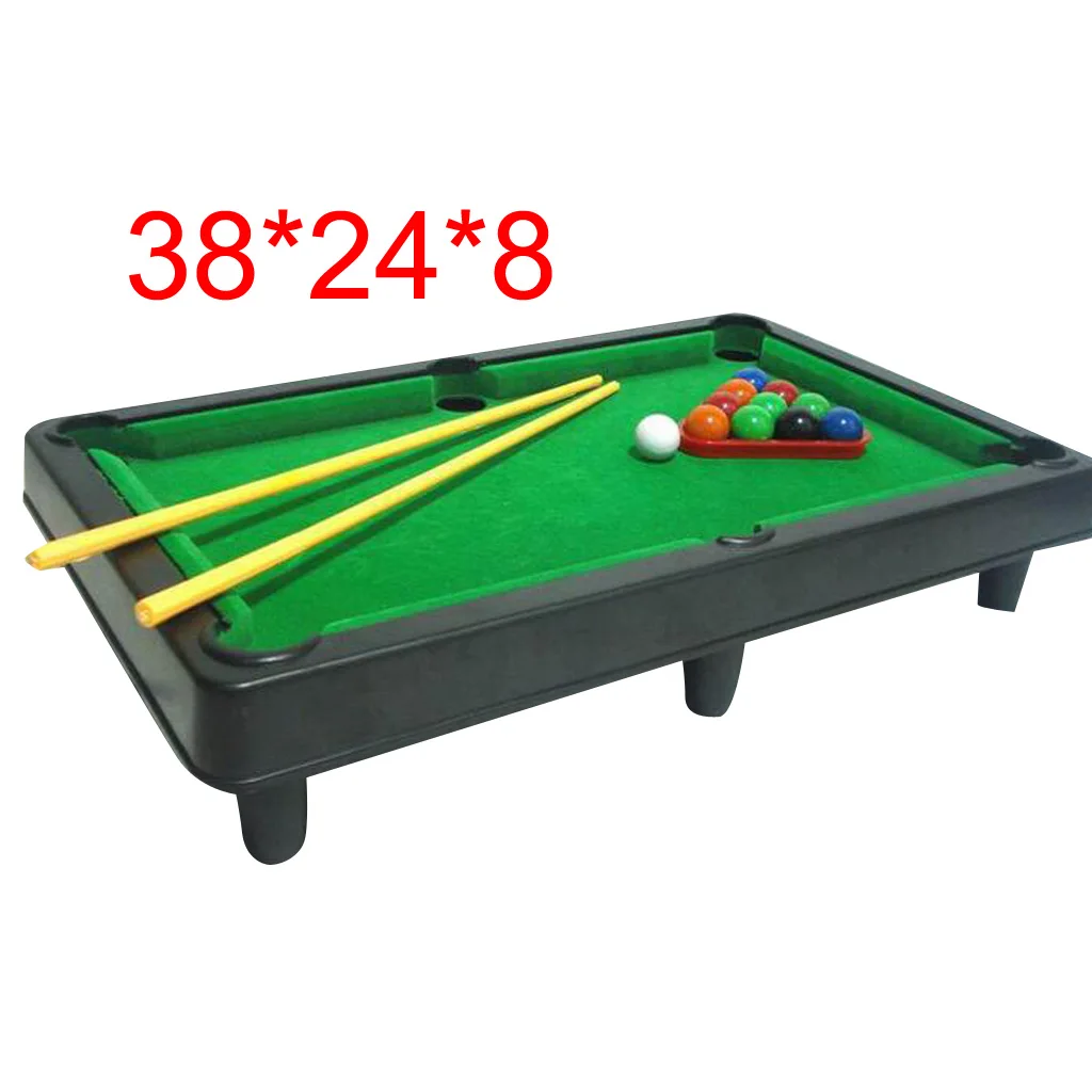 Premium Children Billiards Toy Mini Tabletop Snooker Game Set Pool Desktop