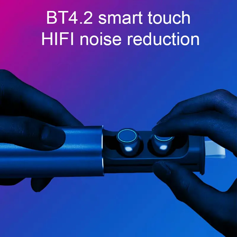 Yulubu S5 капсулы беспроводные TWS наушники V4.2 Bluetooth наушники гарнитура глубокий бас стерео звук спортивные наушники для samsung Iphone