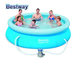 57270 Bestway 305x76 см (10'x30 ") PISCINA де AJUSTE RAPIDO Piscina REENGINEED com Filtro супер COMPACTO FACIL DE MONTAR топ-кольцо