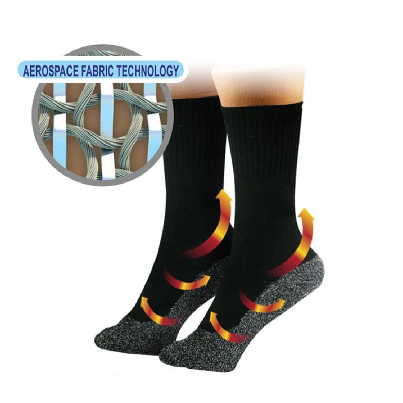 

35 Degrees Thermal socks set of 1-2-3 - Aluminized Fibers Supersoft Unique Ultimate Comfort Socks for Keep your foot warm