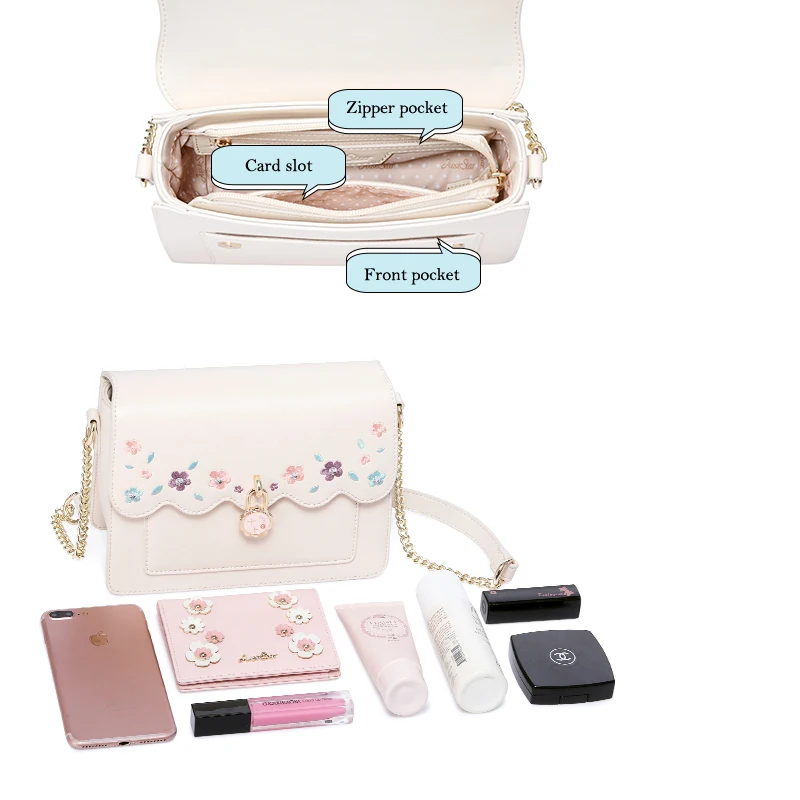 Just star women leather shoulder bag 2-1